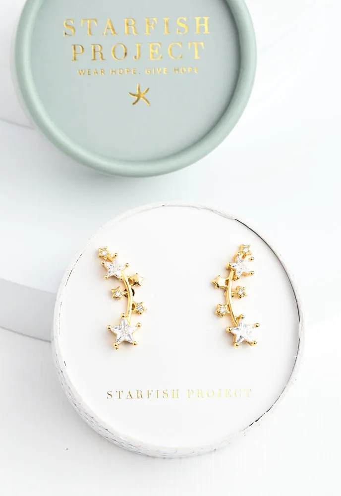 Constellation Crawler Earrings sold by Starfish Project product image thumbnail 3