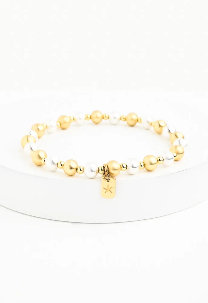 Fusion Two-Toned Beaded Bracelet sold by Starfish Project