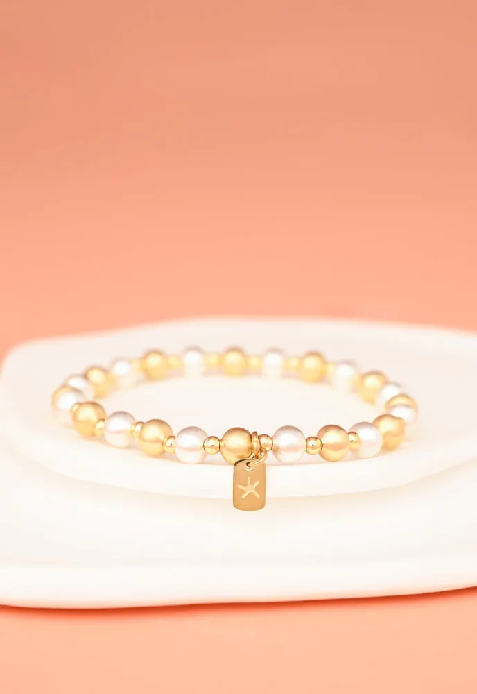 Fusion Two-Toned Beaded Bracelet sold by Starfish Project product image thumbnail 4