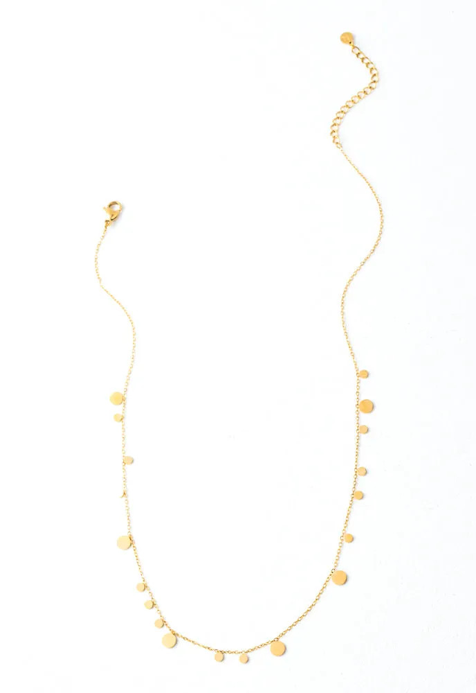 Confetti Gold Necklace sold by Starfish Project product image thumbnail 5