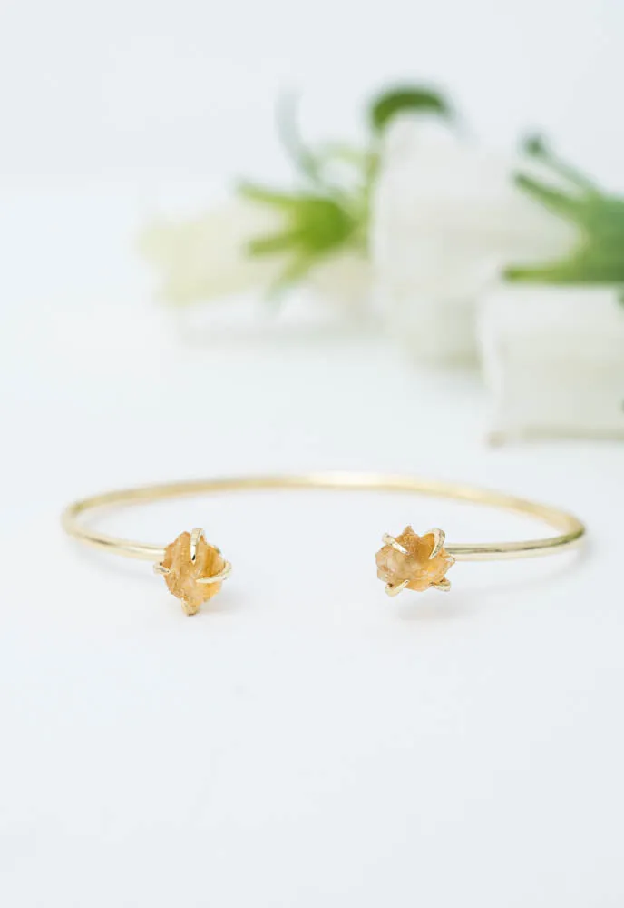 Shine Two-Stone Cuff in Dawn sold by Starfish Project product image thumbnail 5