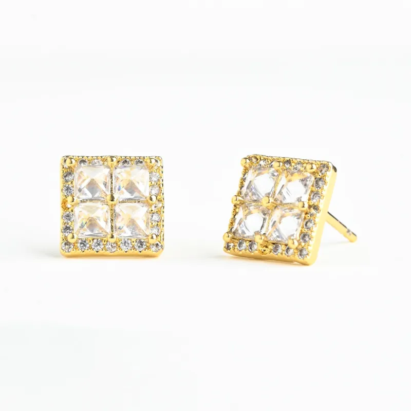 Dignity Zircon Stud Earrings sold by Starfish Project