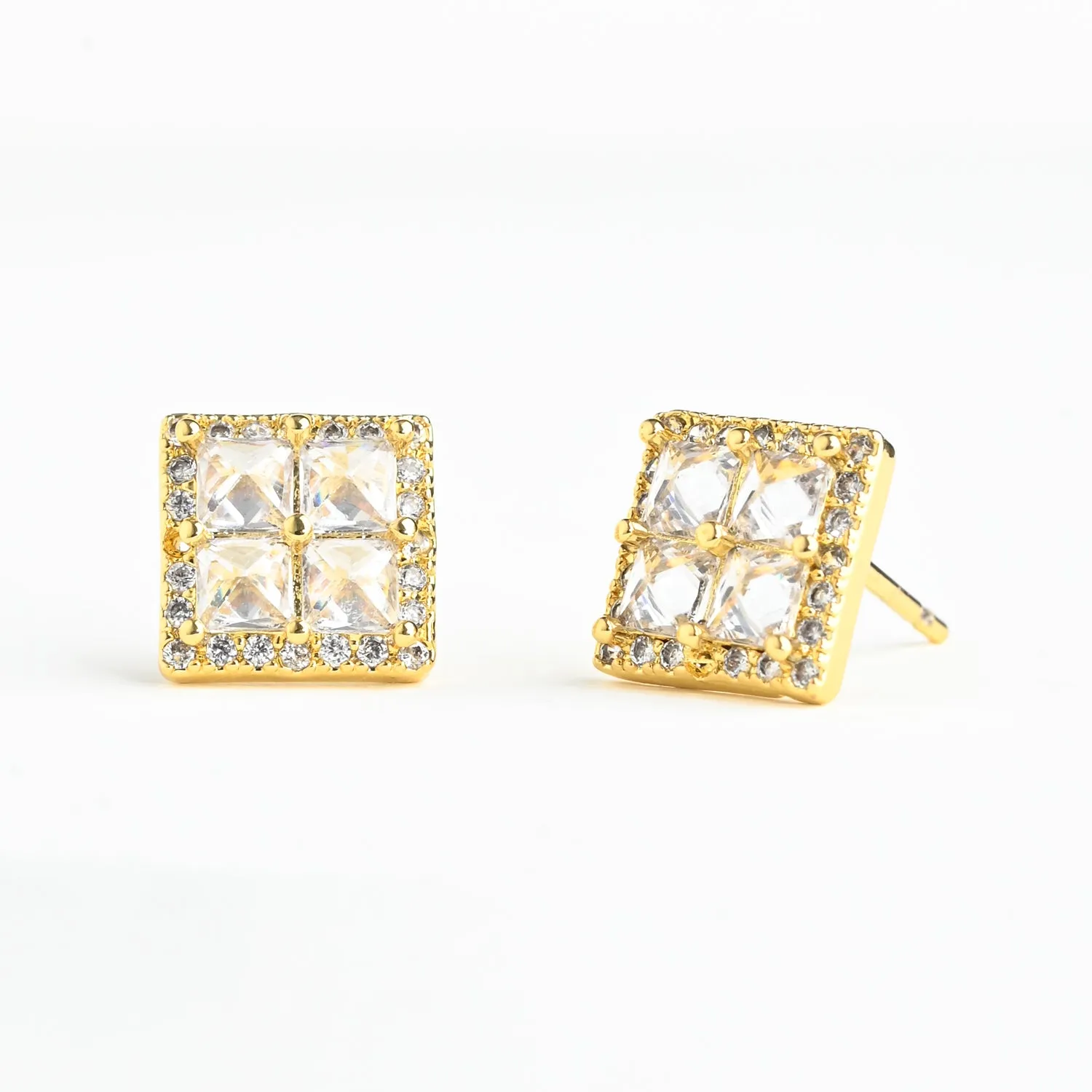 Dignity Zircon Stud Earrings sold by Starfish Project