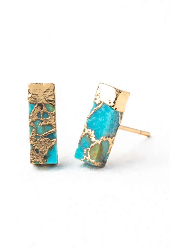 Natural Turquoise and Gold Gift Set sold by Starfish Project product image thumbnail 3