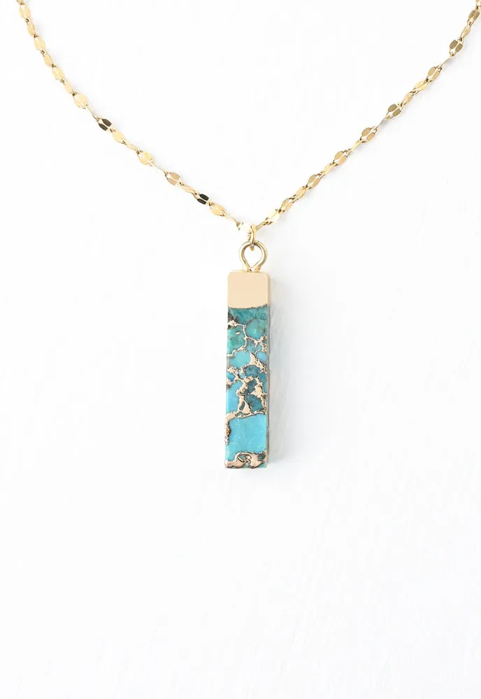 Natural Turquoise and Gold Gift Set sold by Starfish Project product image thumbnail 4