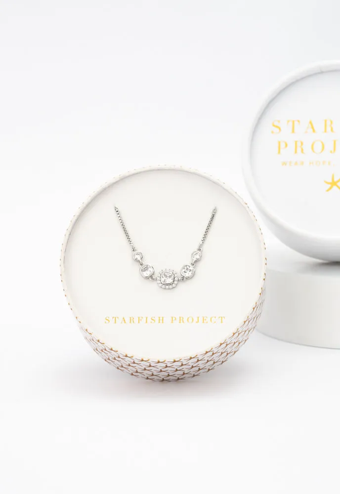 Radiant Shine Platinum Zircon Bracelet sold by Starfish Project product image thumbnail 3