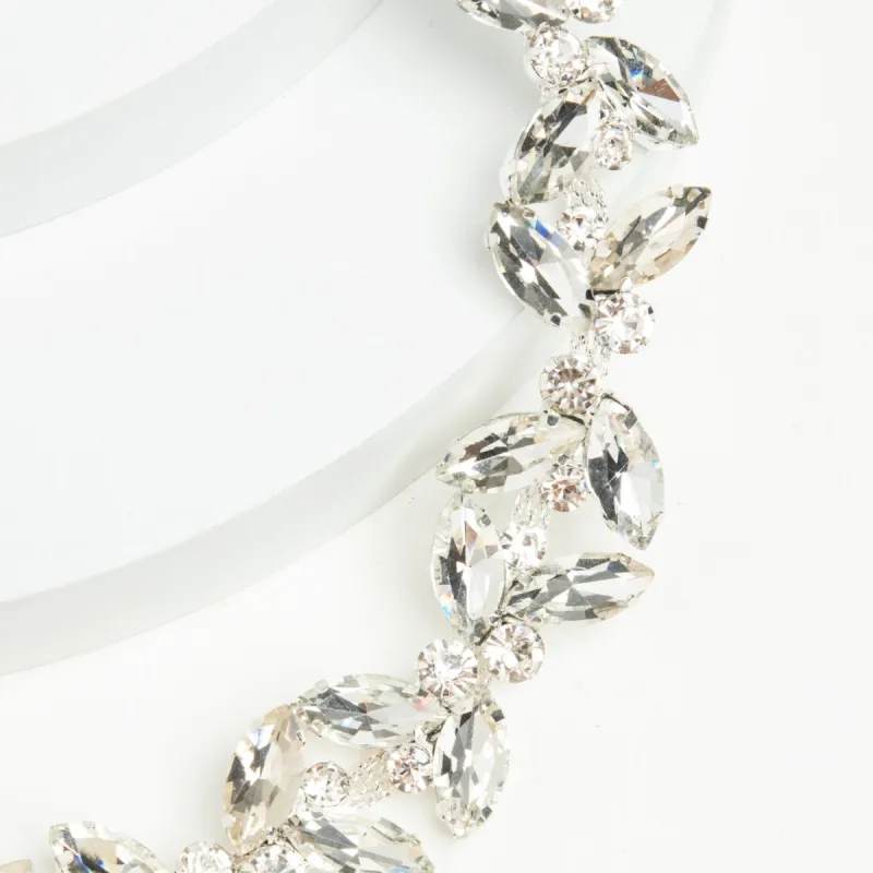 Crystal Serenade Silk Ribbon Headband sold by Starfish Project