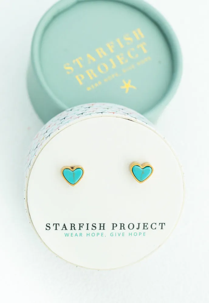 Bay Studs in Gold sold by Starfish Project product image thumbnail 3