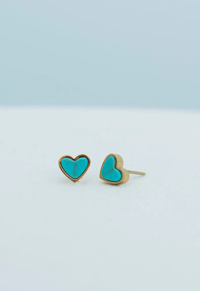 Bay Studs in Gold sold by Starfish Project product image thumbnail 5