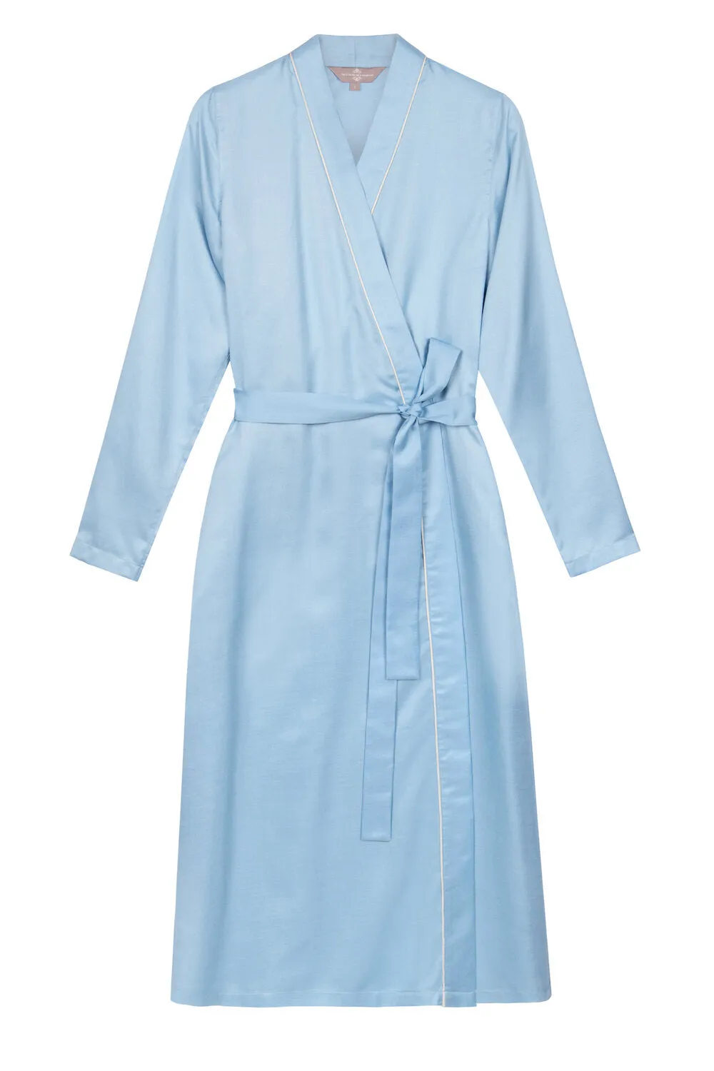 Mulberry Silk Robe - Andaman Blue sold by The Ethical Silk Company product image thumbnail 2