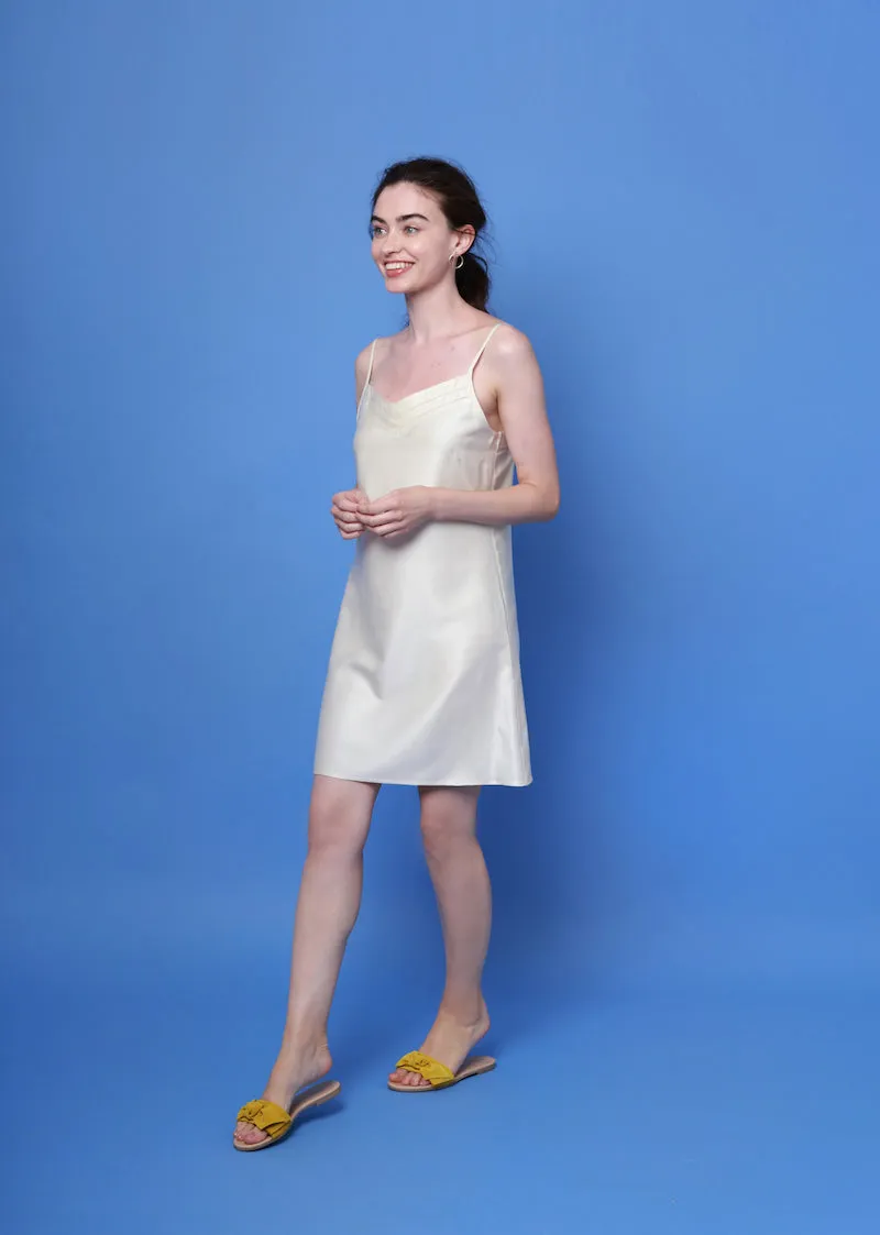 Mulberry Silk Nightdress/Slip - Natural Ivory sold by The Ethical Silk Company