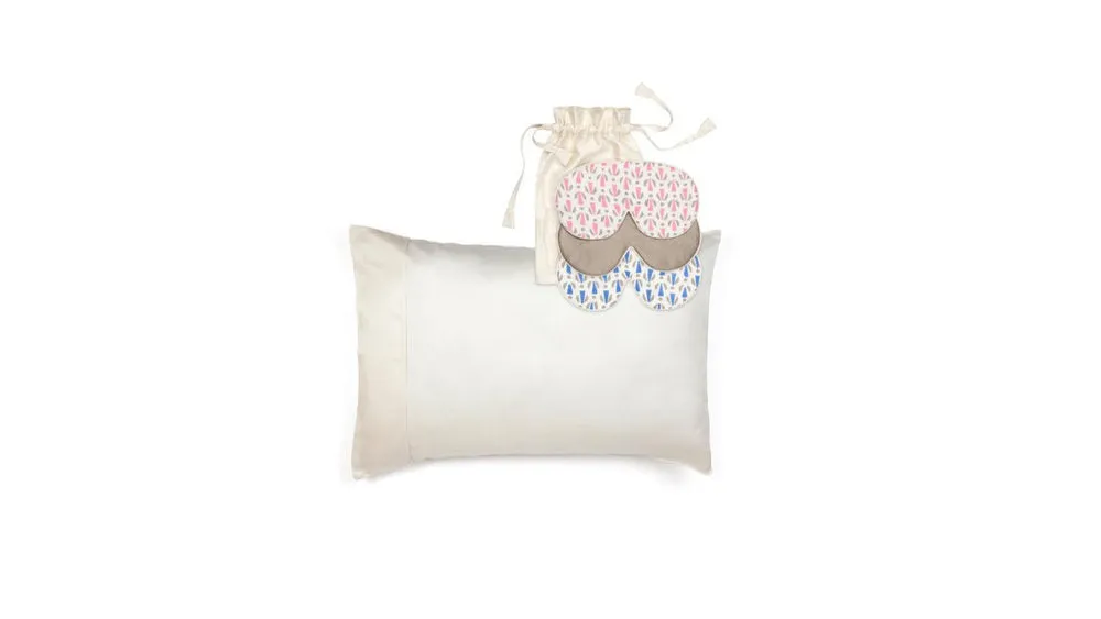 Sleeping Beauty Set - Mulberry Silk Pillowcase & Eye Mask sold by The Ethical Silk Company