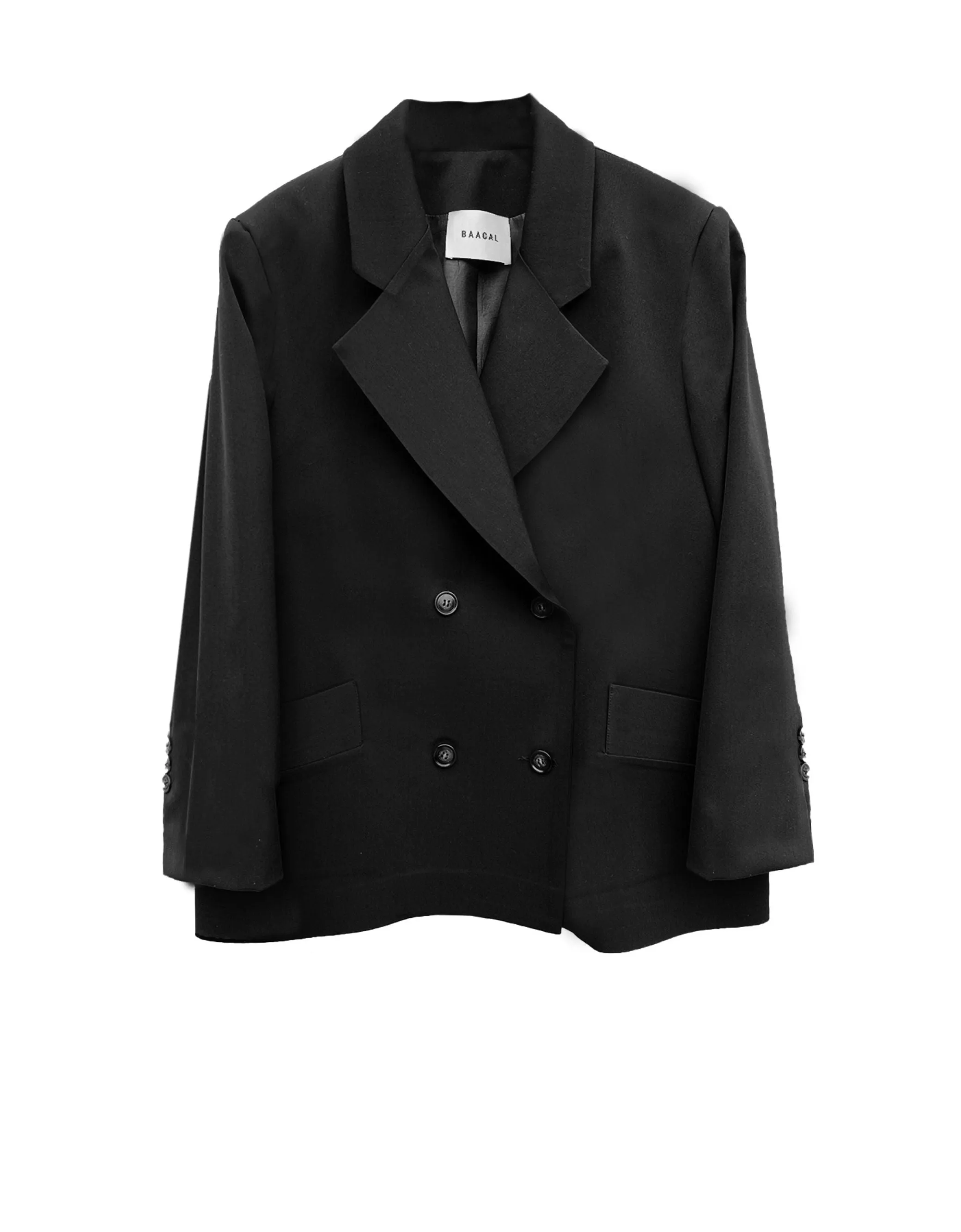 Davis Blazer- sharp with a relaxed fit - Black sold by Baacal