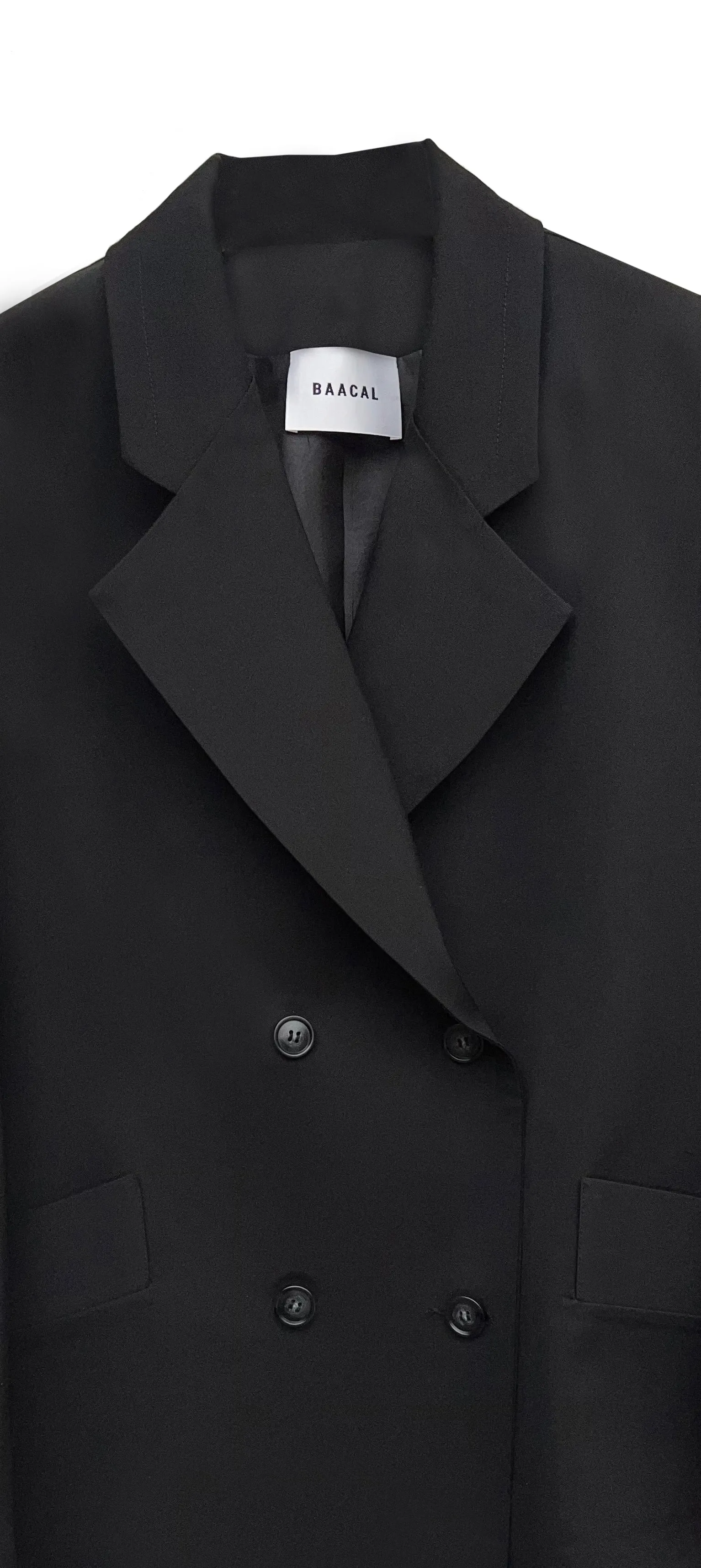 Davis Blazer- sharp with a relaxed fit - Black sold by Baacal product image thumbnail 4