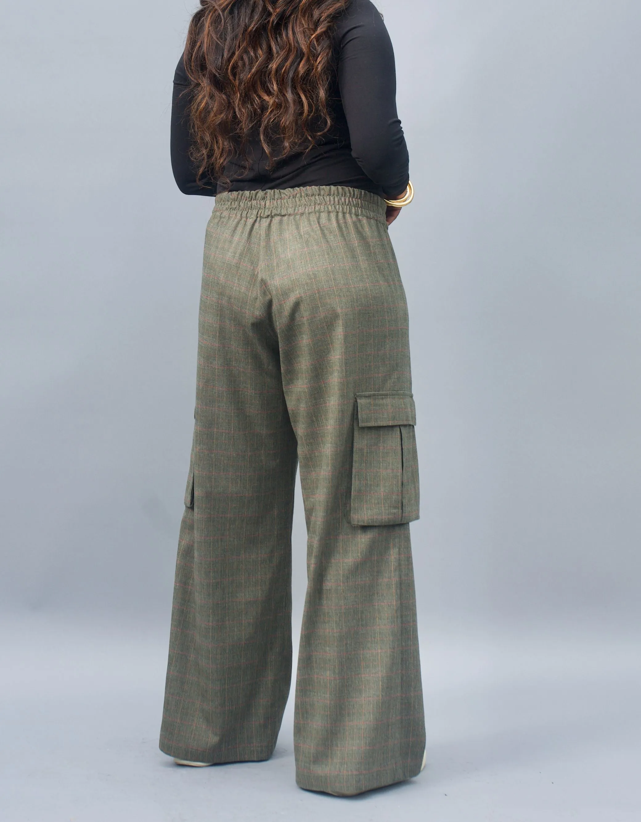 Cargo Pant- Prince of Wales sold by Baacal product image thumbnail 3