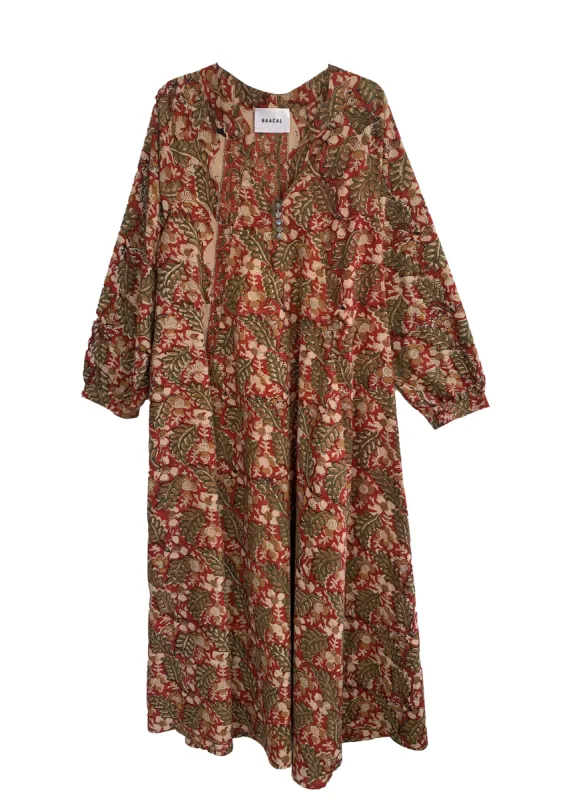 Denni Weekend Dress- Henna Leaf sold by Baacal