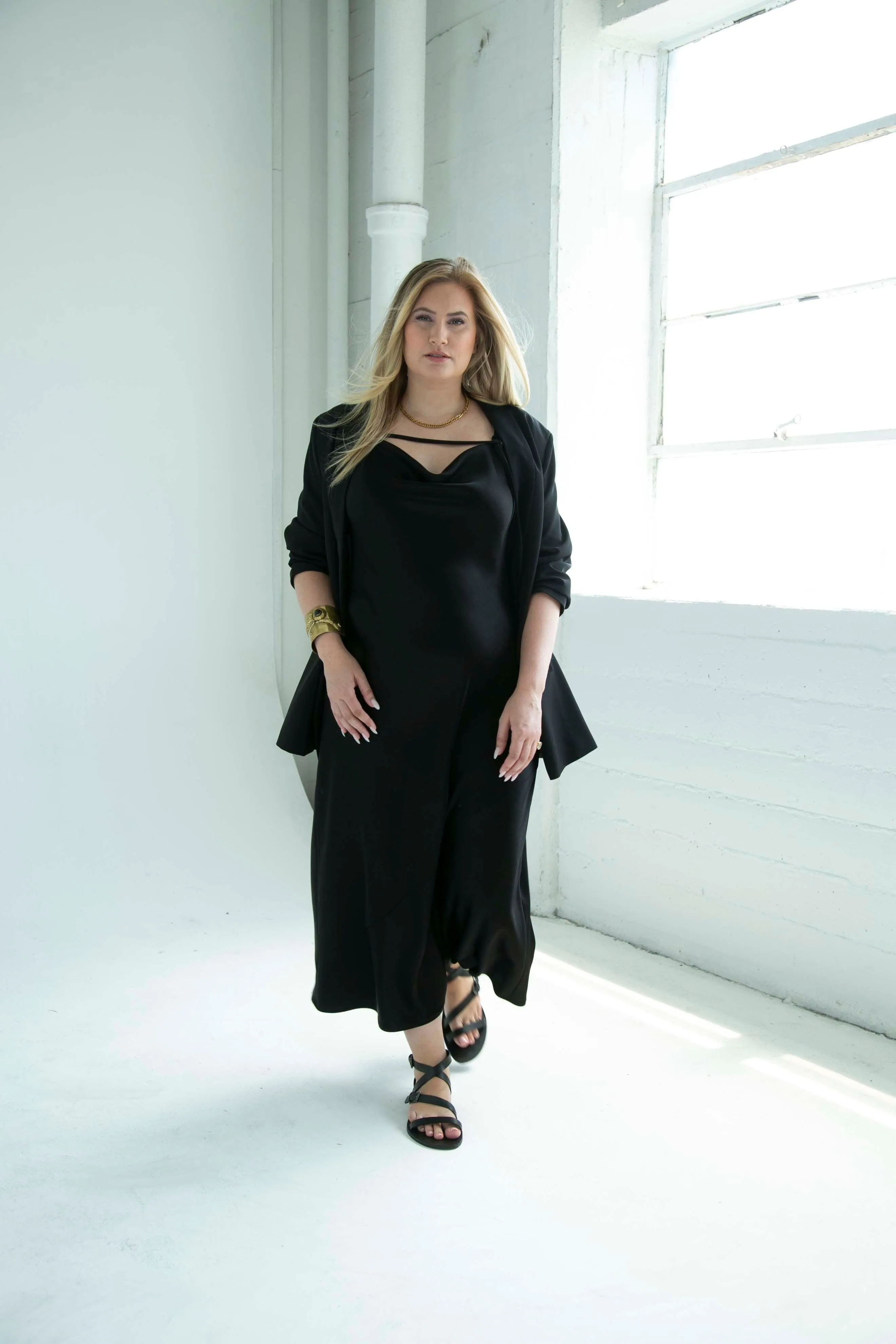 Oversized Classic Blazer - Black sold by Baacal product image thumbnail 2