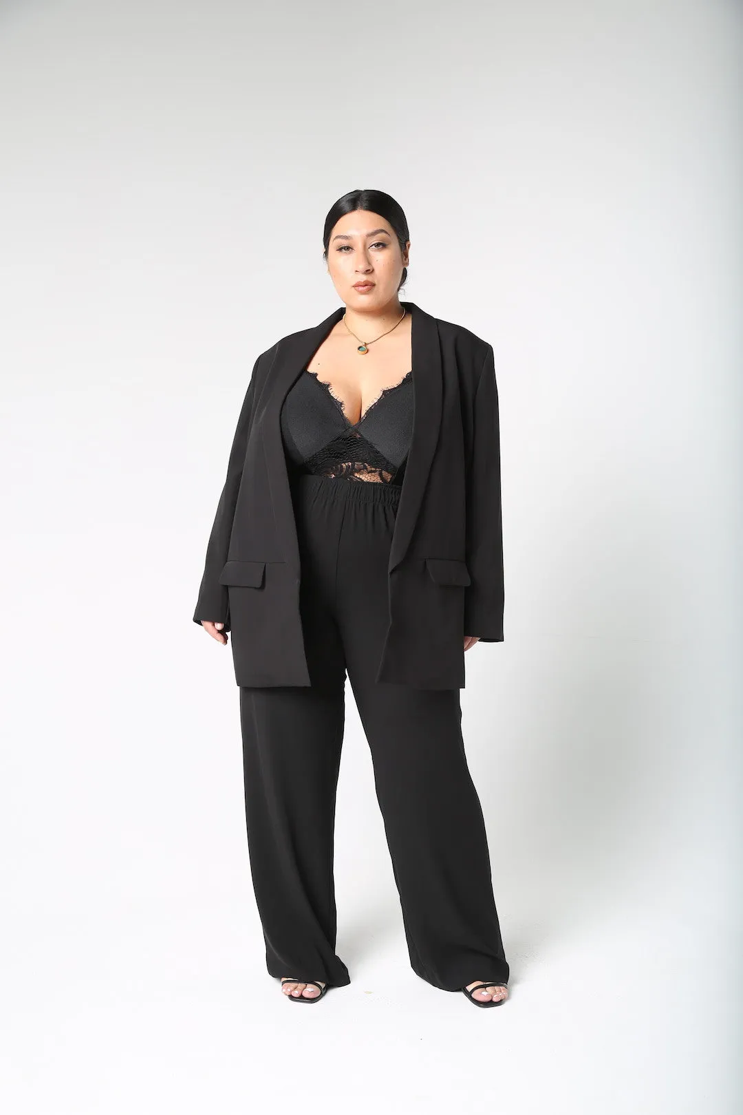 Oversized Classic Blazer - Black sold by Baacal product image thumbnail 5