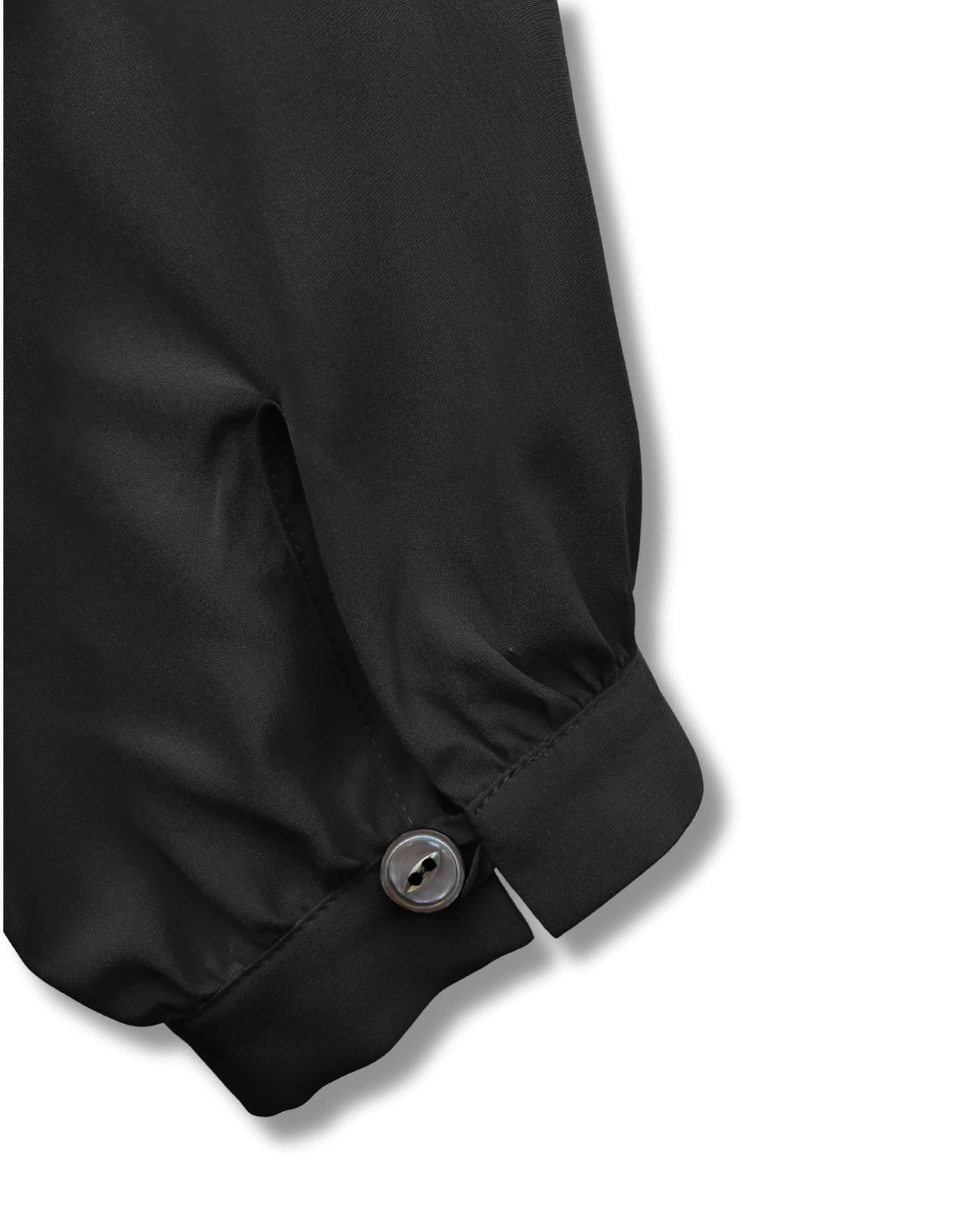 Stevie Blouse - Black Silk sold by Baacal product image thumbnail 3