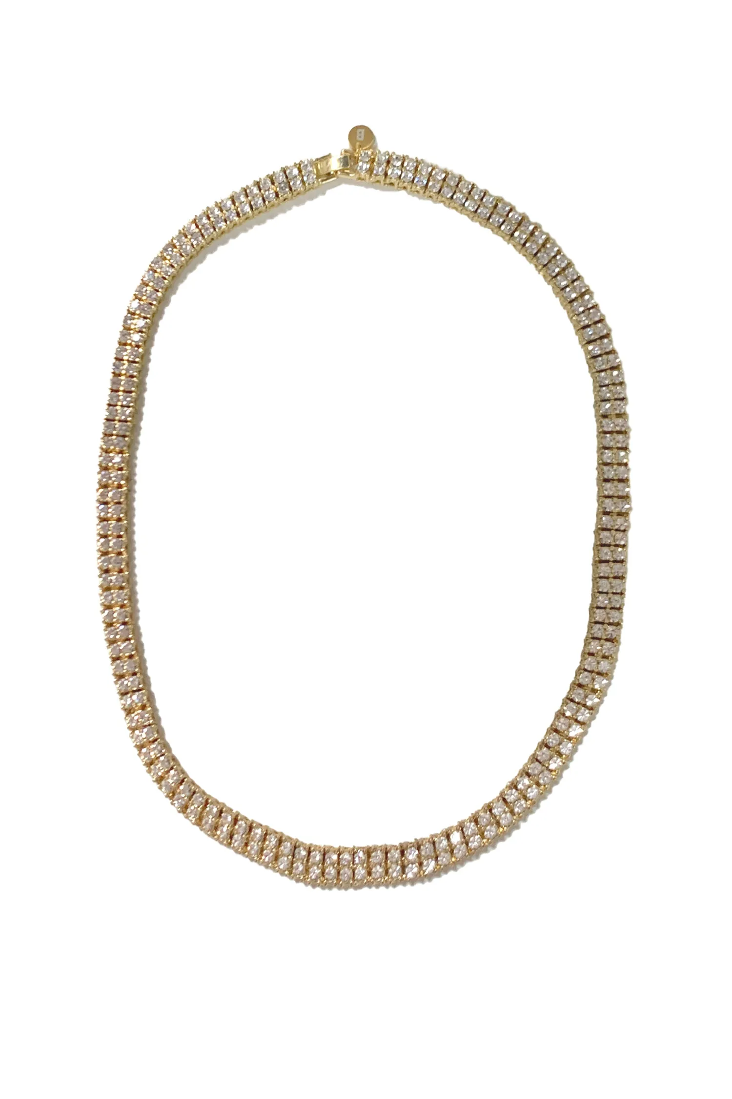 Double Tennis Necklace sold by Baacal