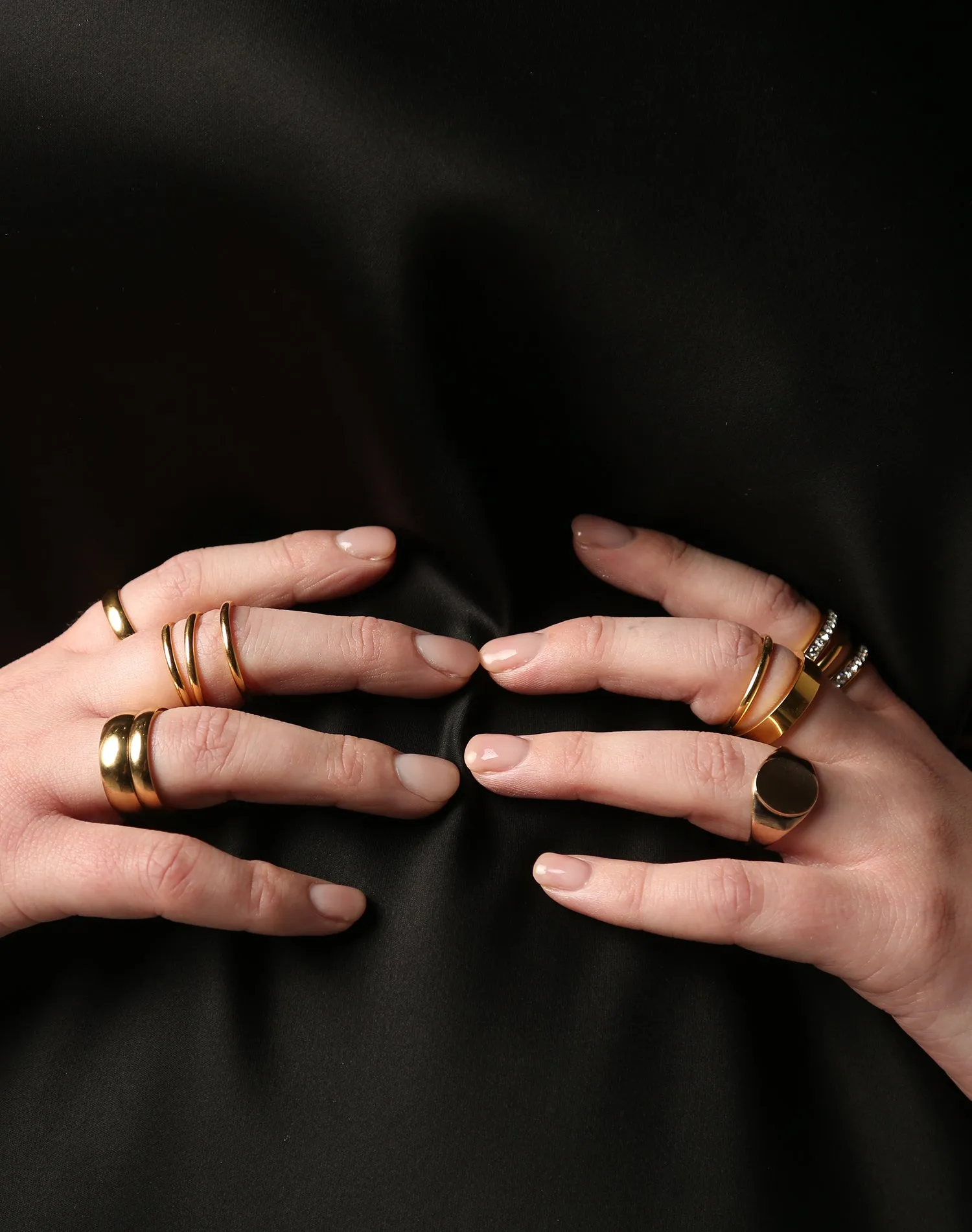 Signet Ring- Circle Silver sold by Baacal product image thumbnail 2