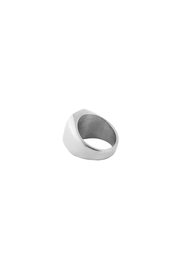 Signet Ring- Square Silver sold by Baacal product image thumbnail 4