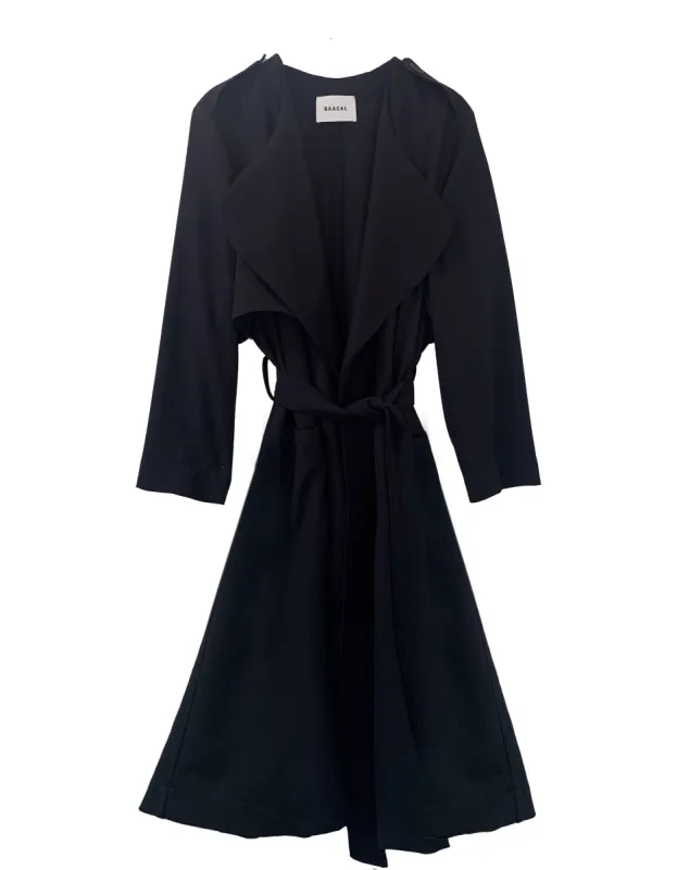 Ele Soft Trench - Deep Navy - BAACALxBECCA sold by Baacal