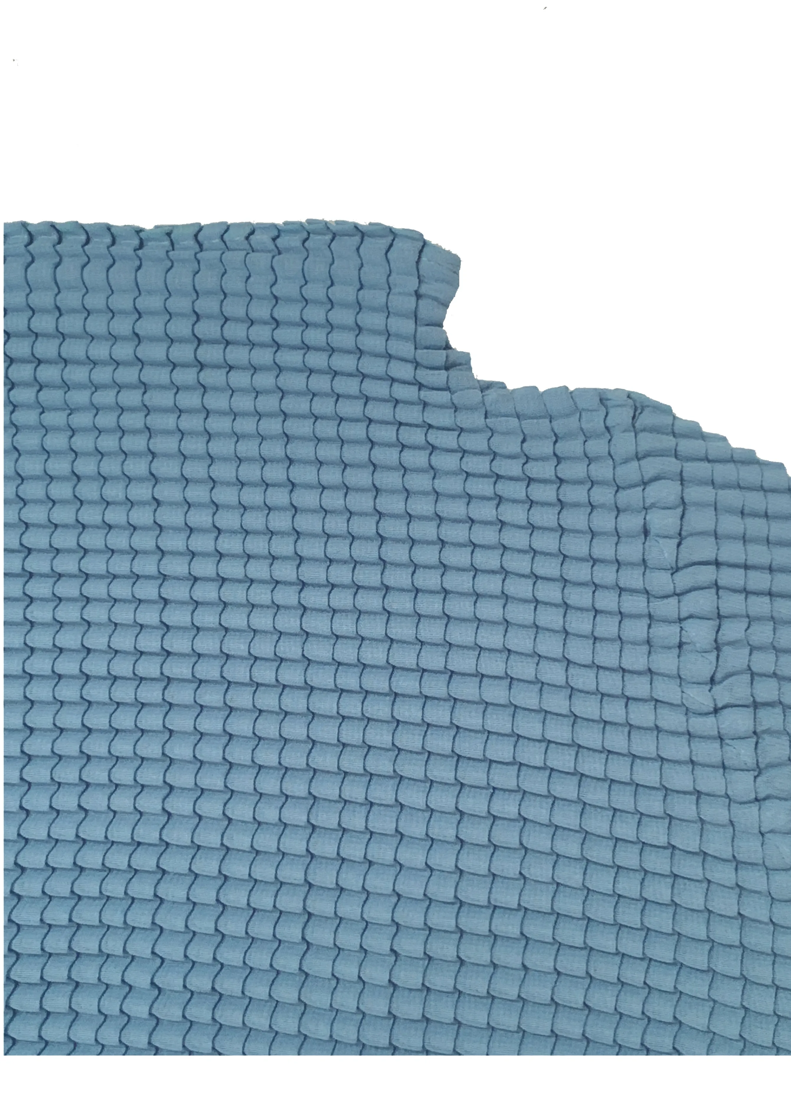 Ingrid Pleated Mock Neck Top- Blue Bird sold by Baacal product image thumbnail 3