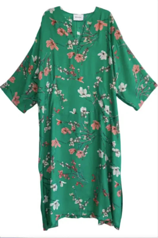 Cherry Blossom Jallaba Kaftan sold by Baacal
