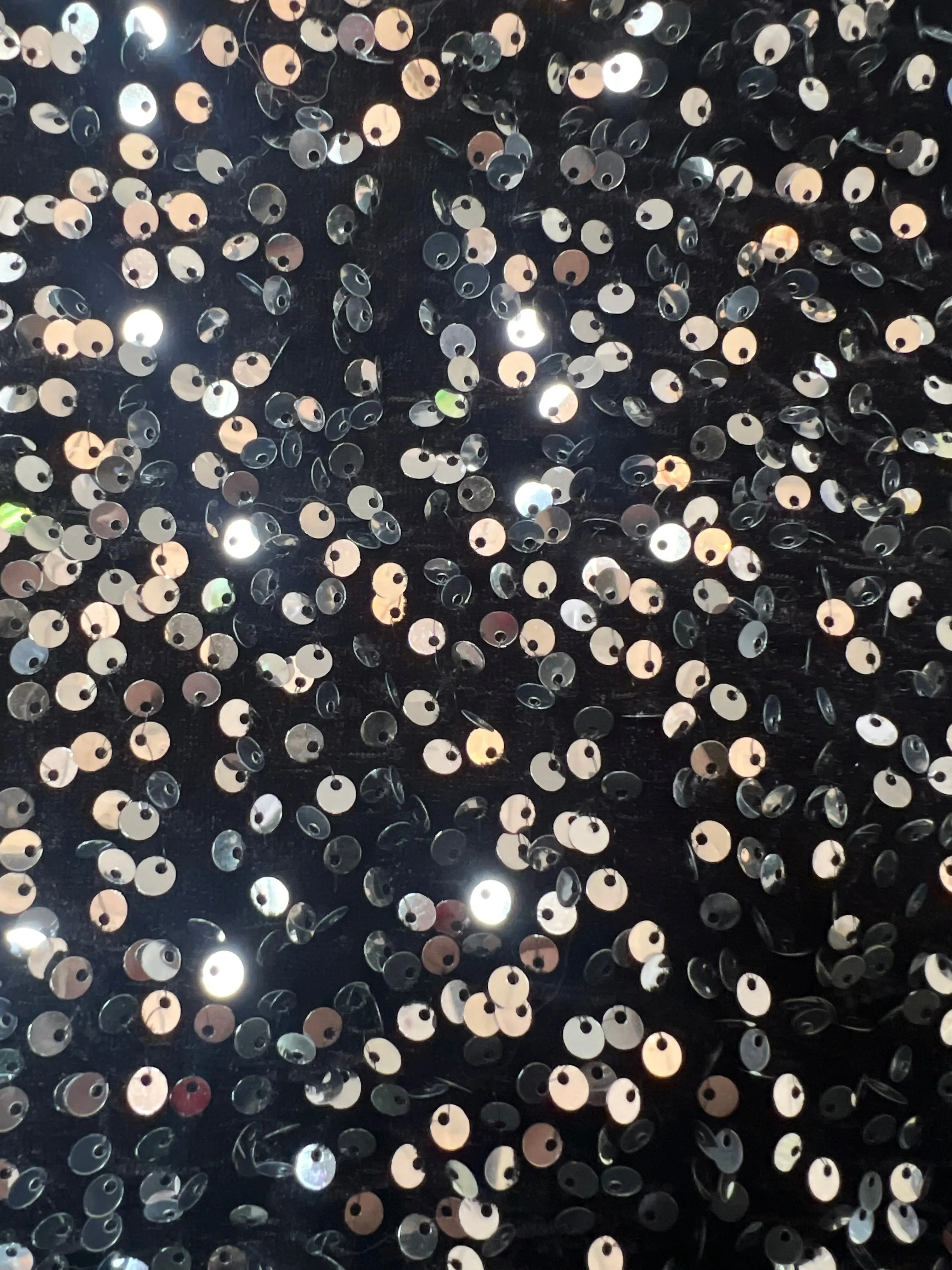 Kaya Midi Sequin Skirt - Silver Black sold by Baacal product image thumbnail 3