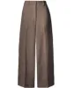 Hepburn Wide Leg Pant - Taupe sold by Baacal