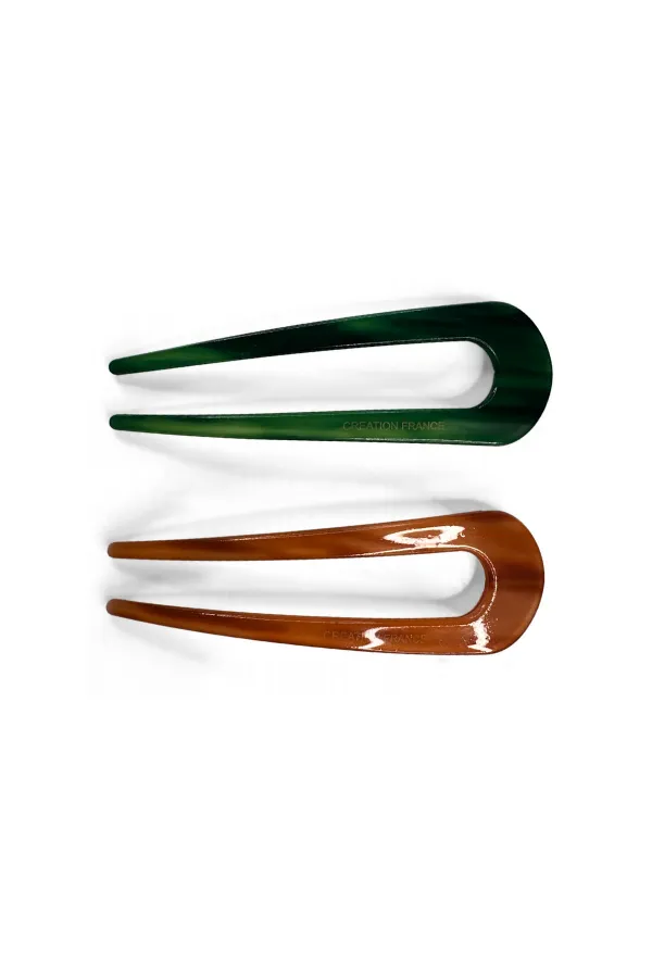 French Hair Pins - Set of 2 sold by Baacal product image thumbnail 2