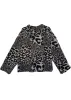 Avril Sweater- Black Cream Leopard sold by Baacal