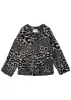 Avril Sweater- Black Cream Leopard sold by Baacal
