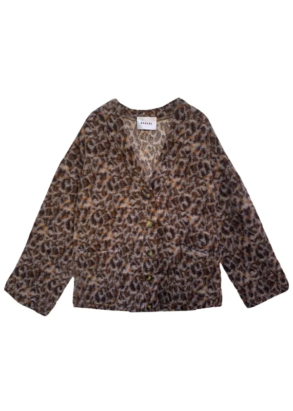 Avril Sweater- Caramel Leopard sold by Baacal