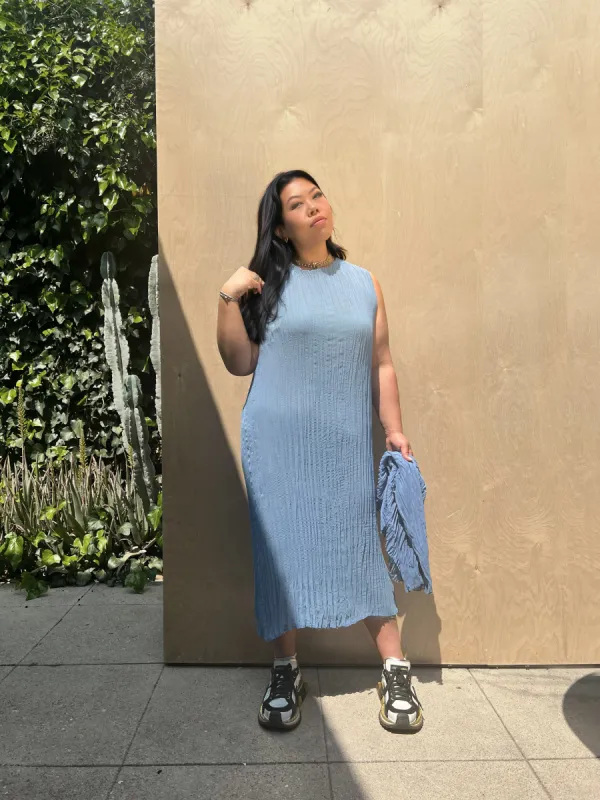 Pleated Maya and Jaya Set- Dutch Blue sold by Baacal