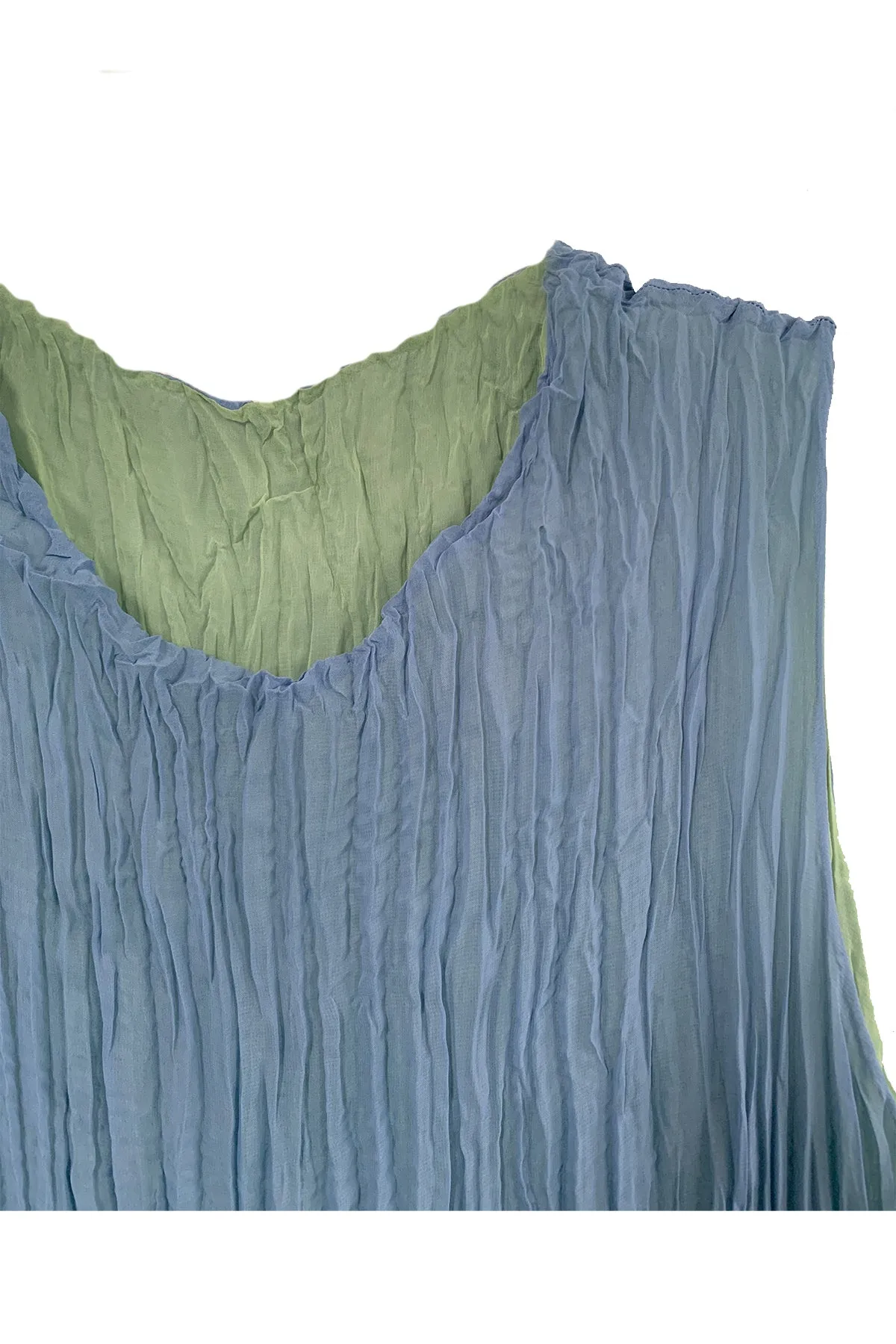 Pleated Maya and Jaya Set- Dutch Blue sold by Baacal product image thumbnail 4