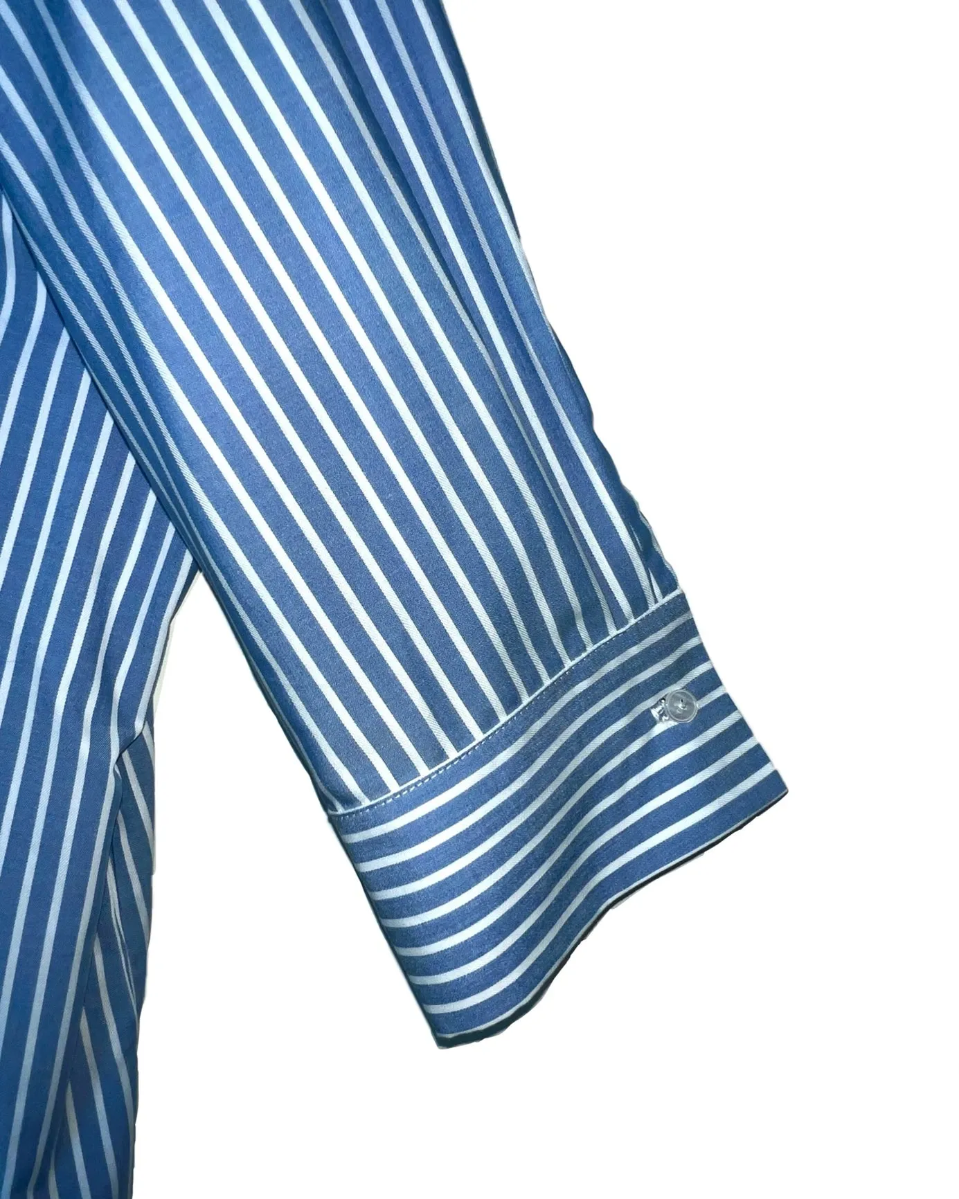 Mia Oversized Shirt Dress- Sky Blue Stripe sold by Baacal product image thumbnail 2