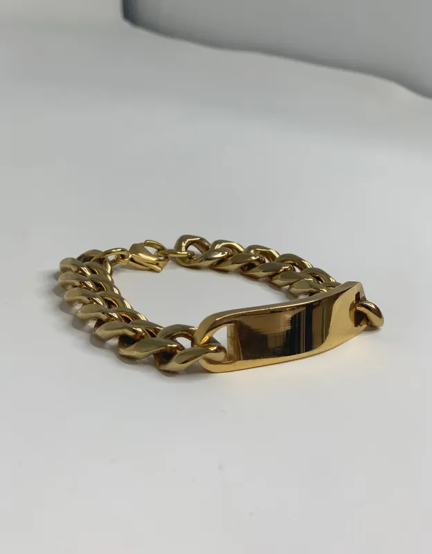 Havana Cuban Link Bracelet 2 sold by Baacal