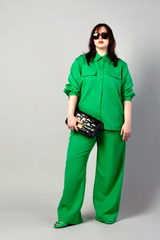 Riley & Payton Pajama Style Co-Ordinated Set Green sold by Baacal