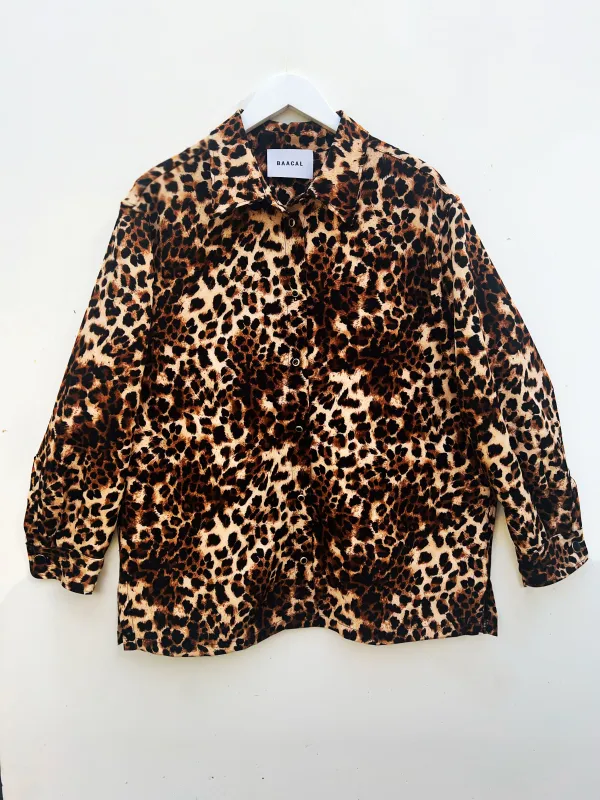 The Quinn Shirt - Leopard sold by Baacal