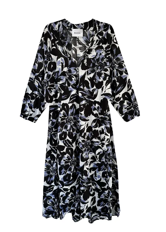 Denni Weekend Dress- Painted Floral sold by Baacal