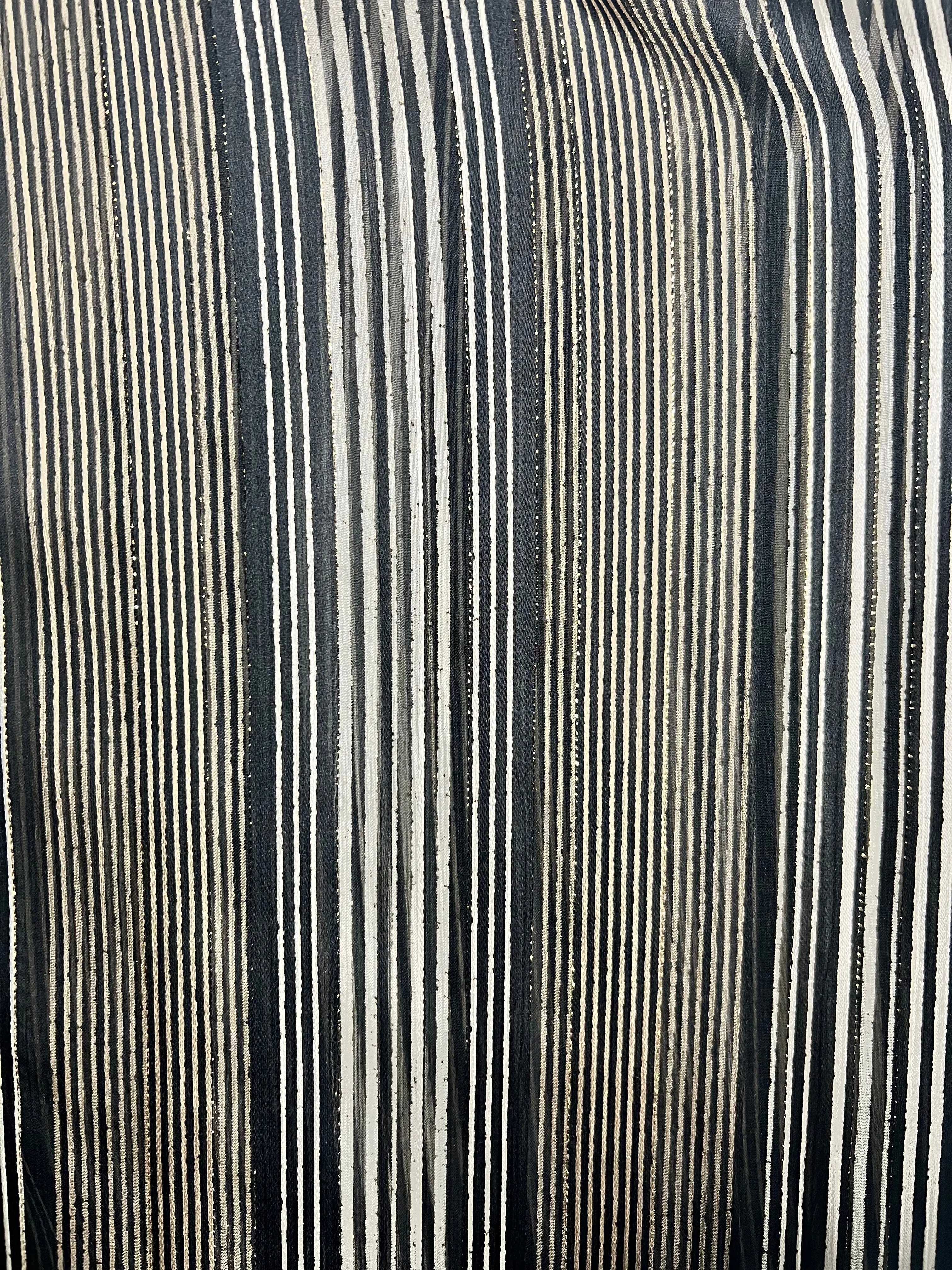 Maxine Kaftan- Gold Black Stripe sold by Baacal product image thumbnail 2