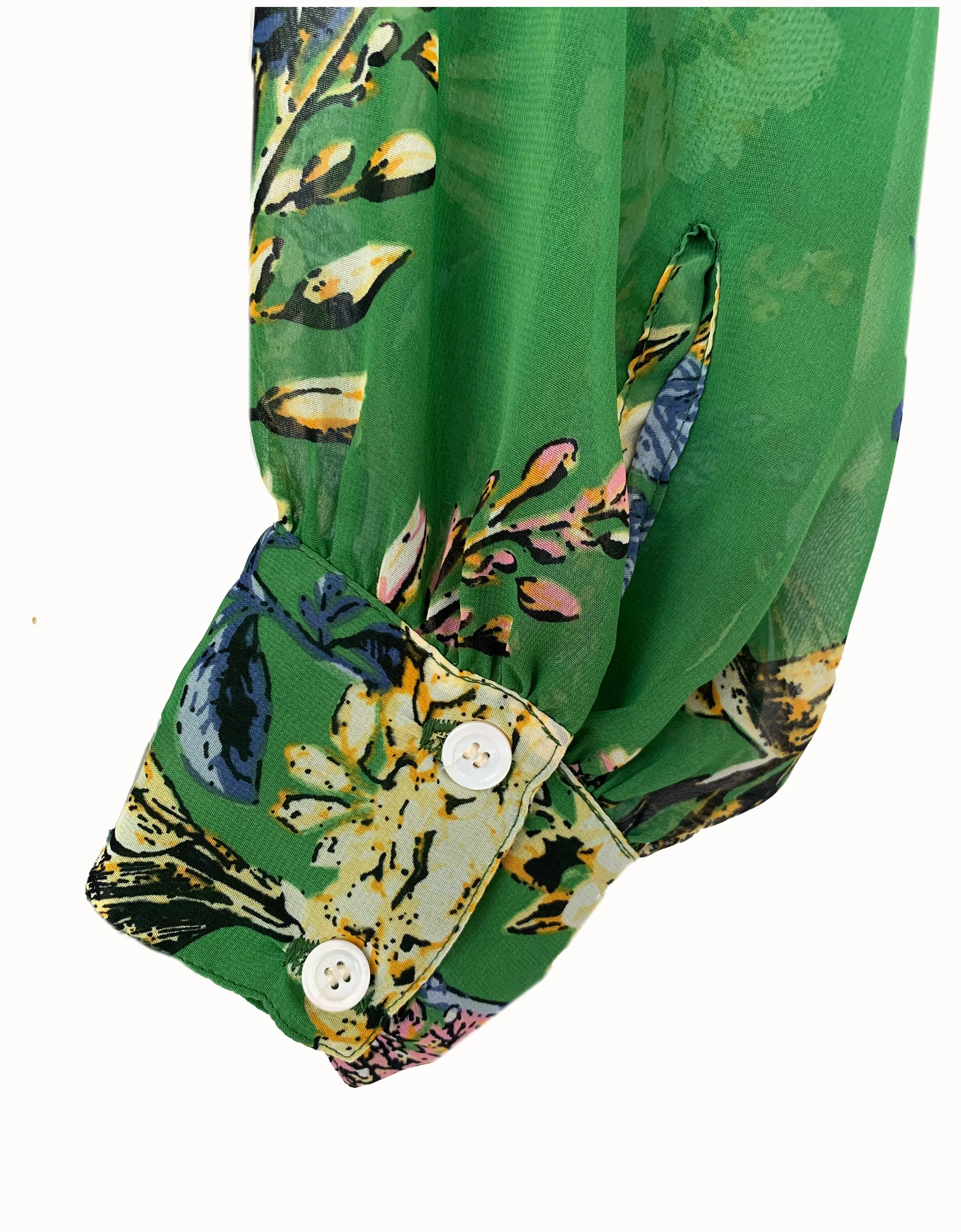 Midi Wrap Dress- Garden Tea sold by Baacal product image thumbnail 5