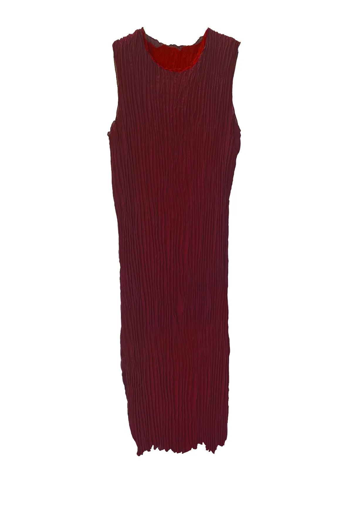 Pleated Maya and Jaya Set- Burgundy/ Cranberry sold by Baacal product image thumbnail 3