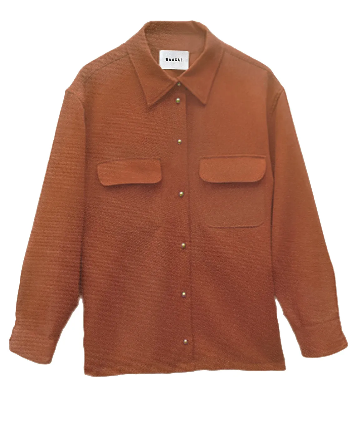 The Payton Two Pocket Shirt - Terracotta sold by Baacal