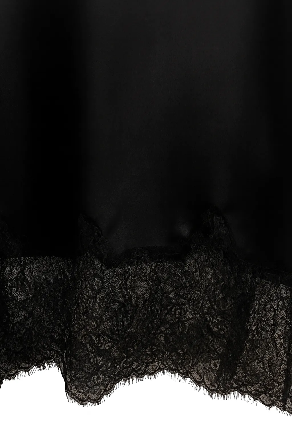 Bias Lace Slip Skirt- Classic Black sold by Baacal product image thumbnail 4