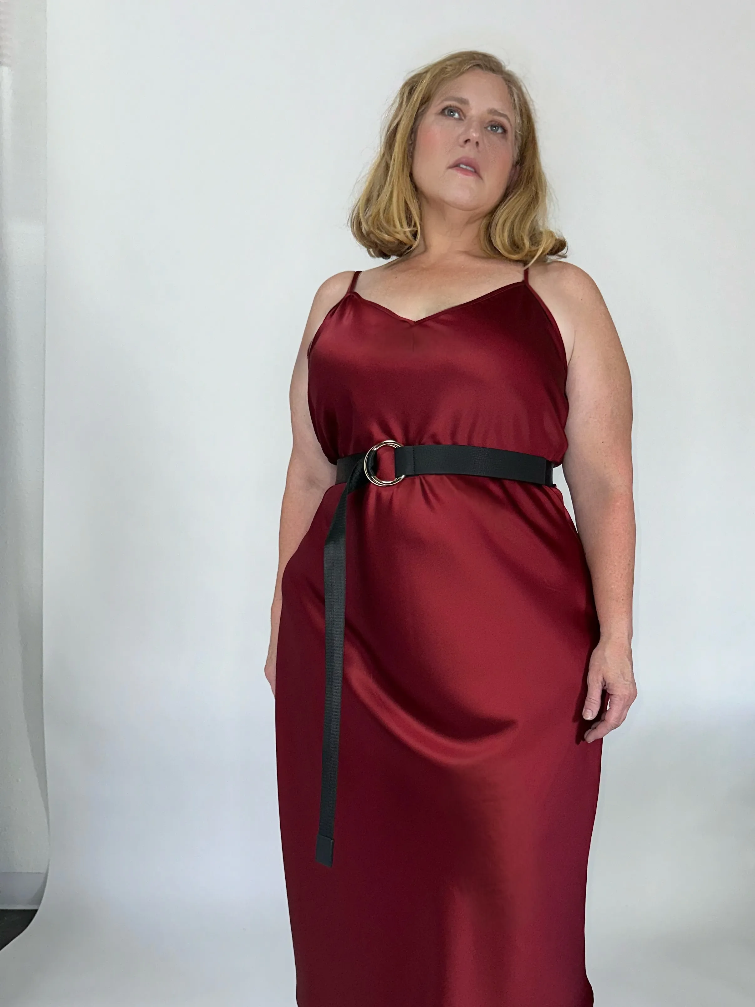 The Cabaret Slip Dress- Wine sold by Baacal product image thumbnail 2