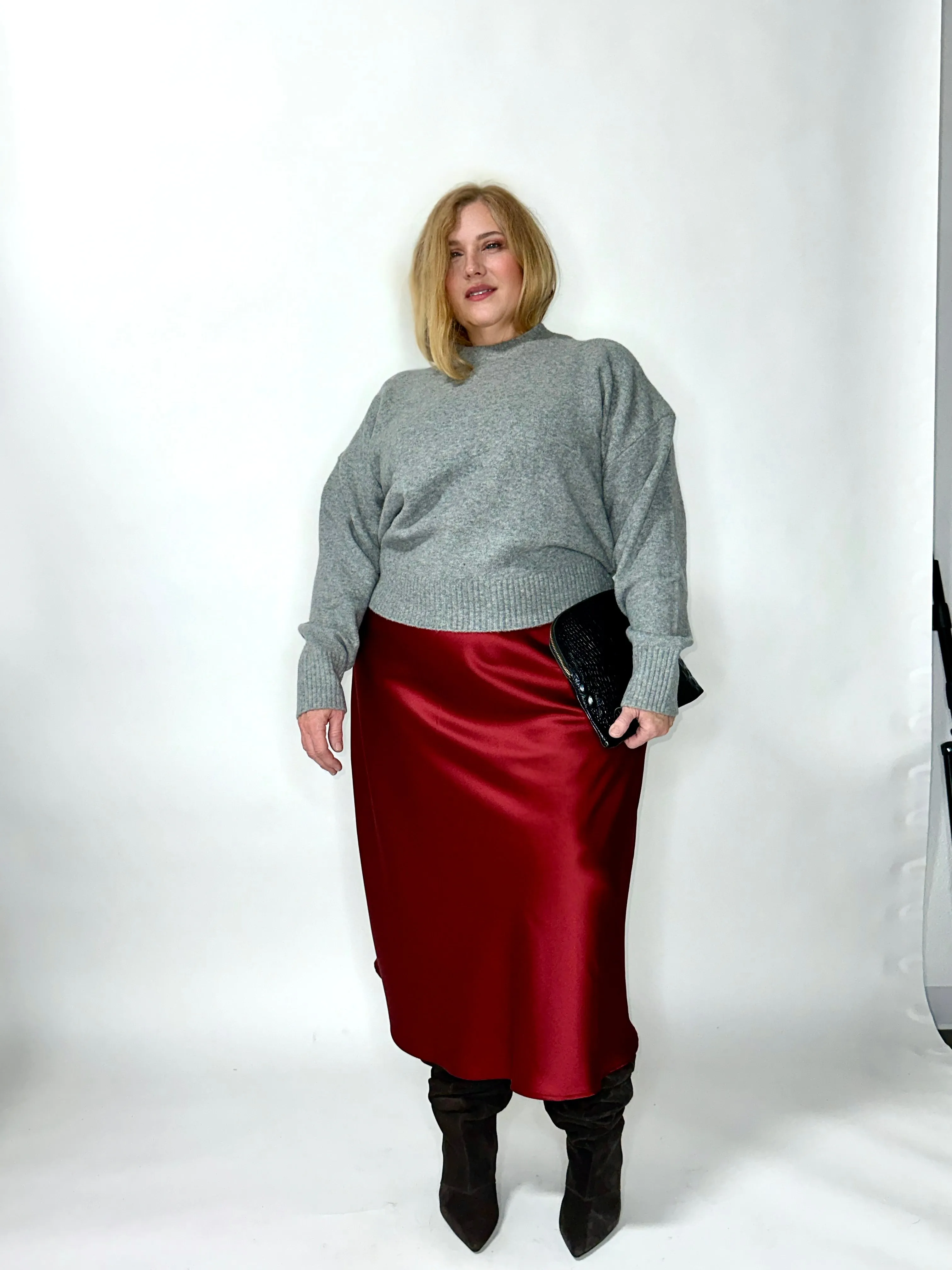 The Cabaret Slip Dress- Wine sold by Baacal product image thumbnail 5