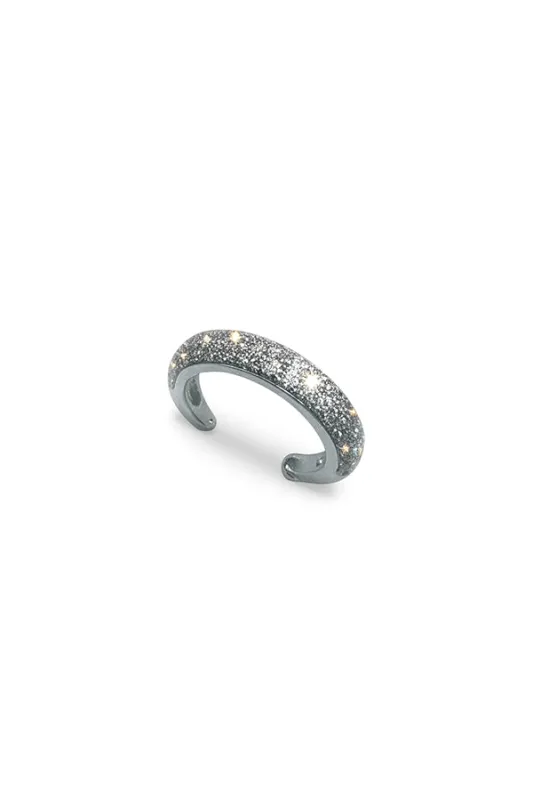 Slender Diamonette Ear Cuff- Platinum sold by Baacal